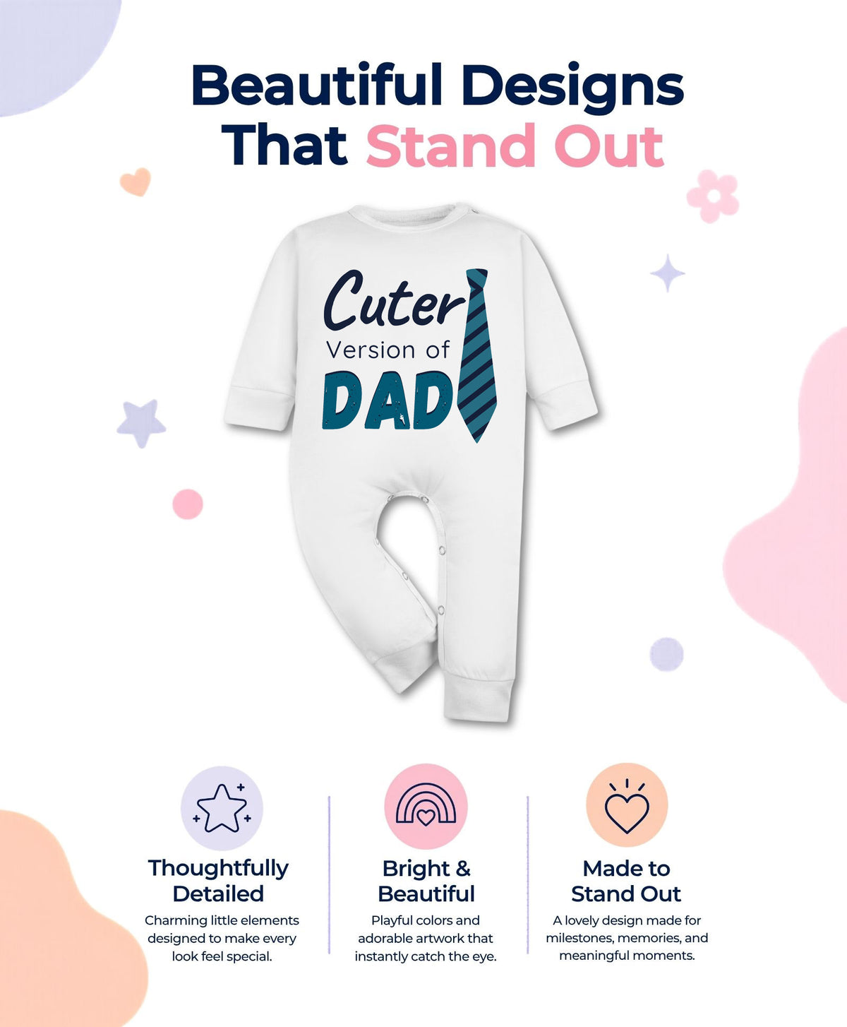No | Cutest Version Of Dad - Jumpsuit