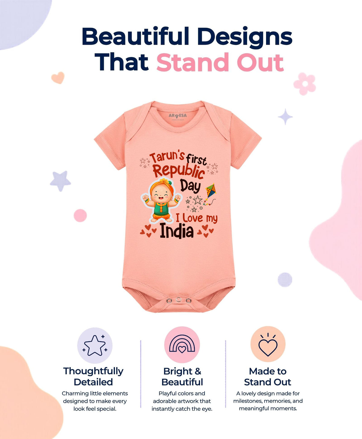 Yes | My First Republic Day - Romper