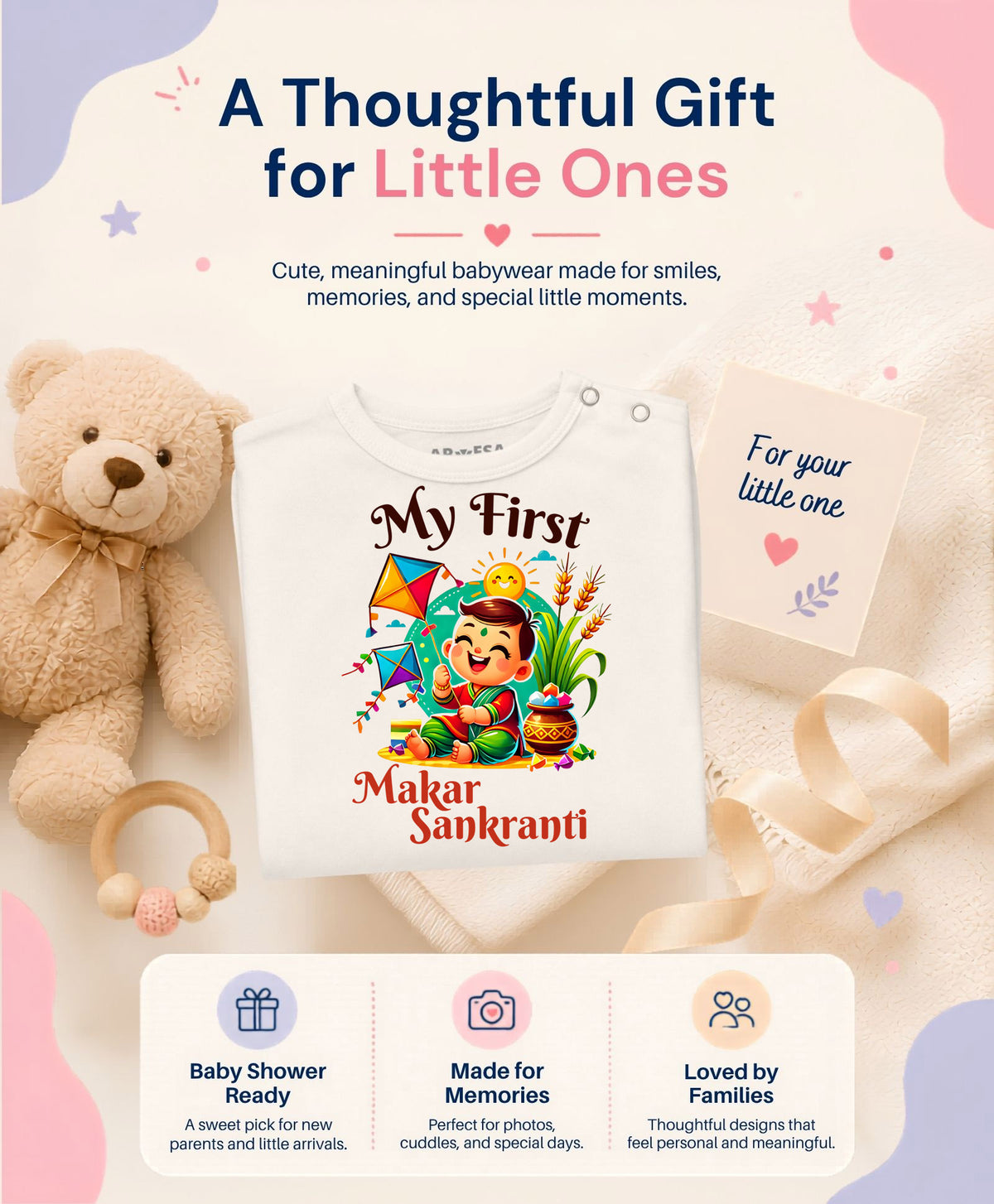 No | My First Makar sankranti - Jumpsuit