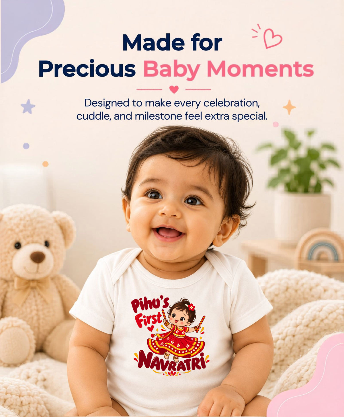 Yes | My First Navratri - Romper