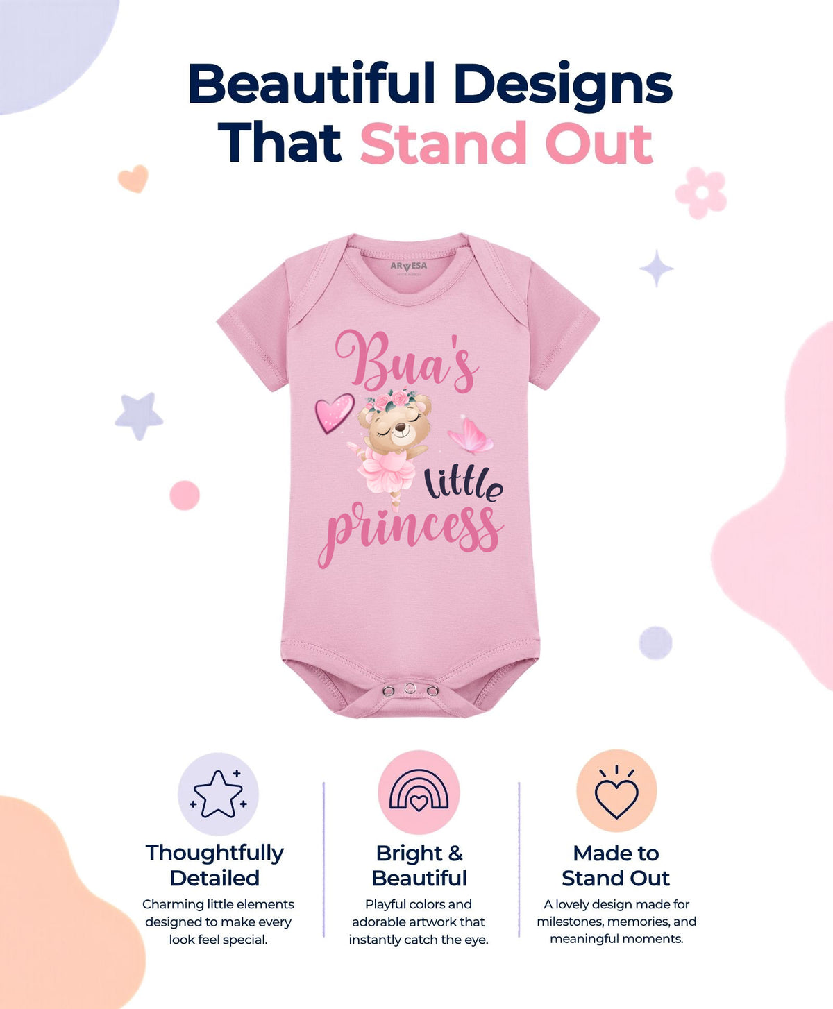 No | Bua Little Princess - Romper