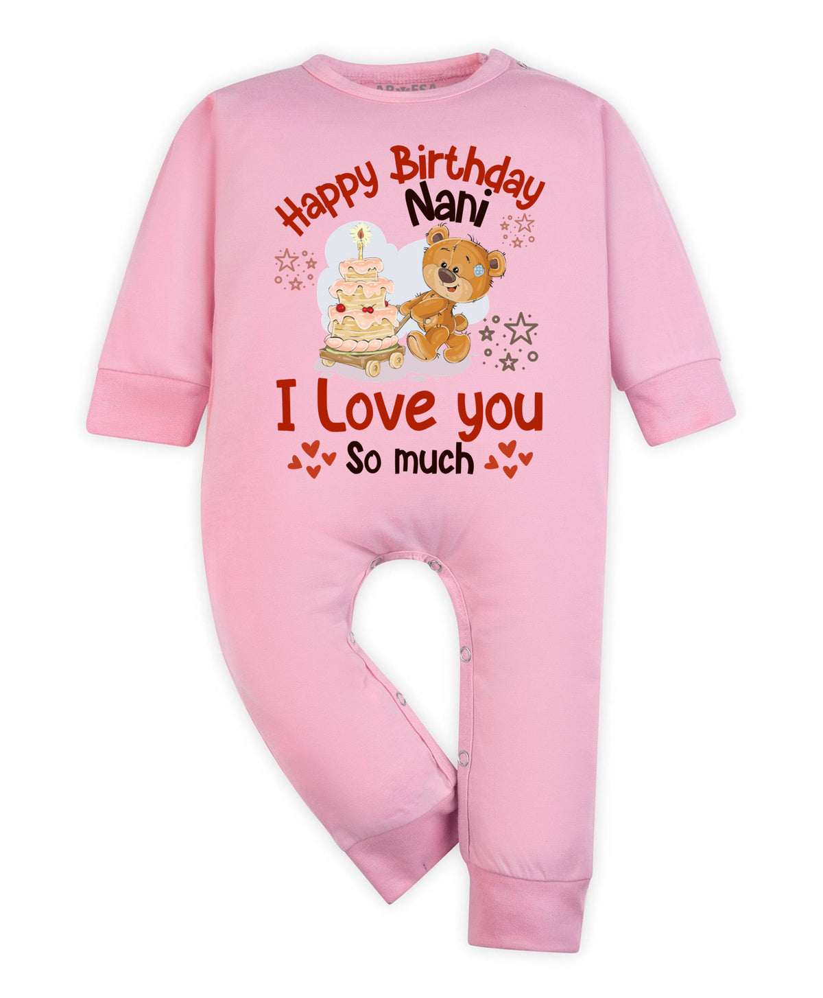 No | Happy Birthday Nani Family Birthday - Jumpsuit