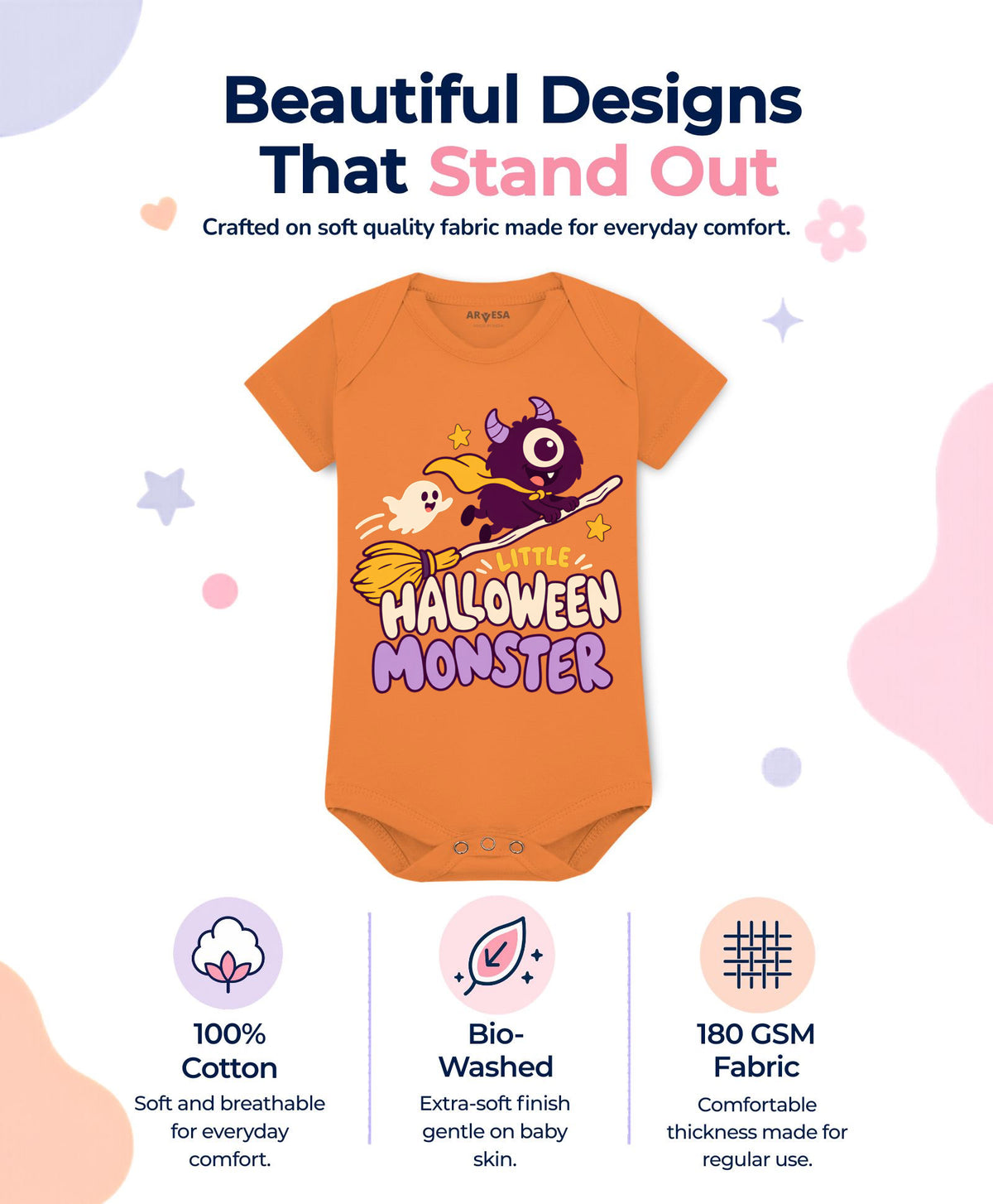 Little Halloween Monster - Romper