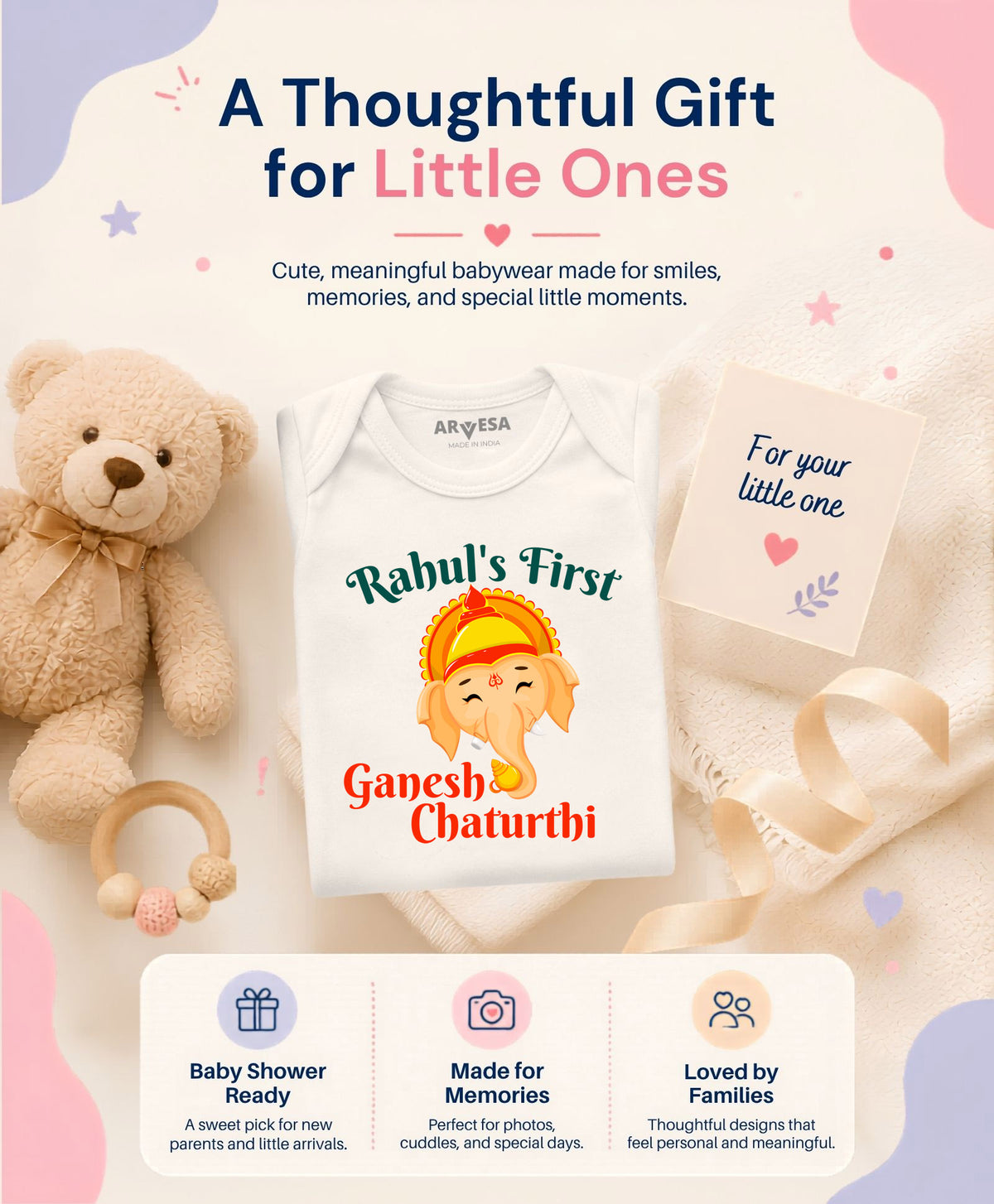 Yes | My First Ganesh Chaturthi - Romper