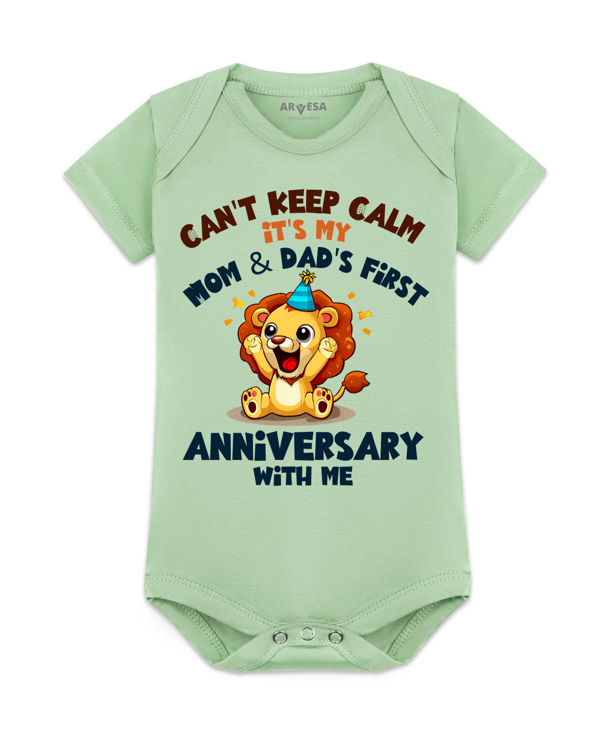 No | Mom & Dad Anniversary With Me Mom Dad Anniversary - Romper