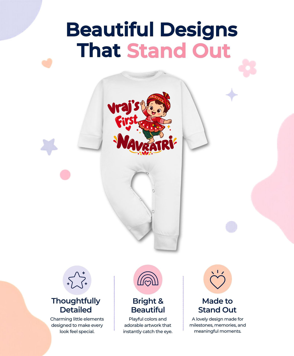 Yes | My First Navratri - Jumpsuit