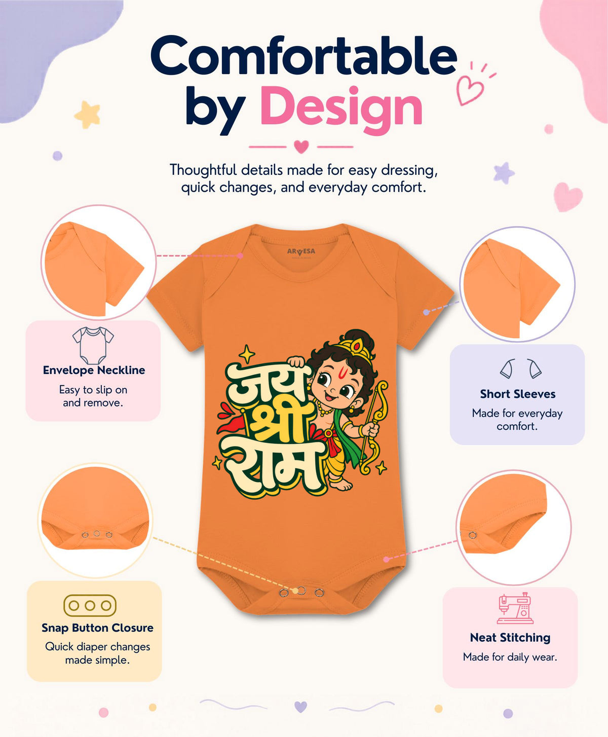 Jai Shree Ram Dussehra - Romper