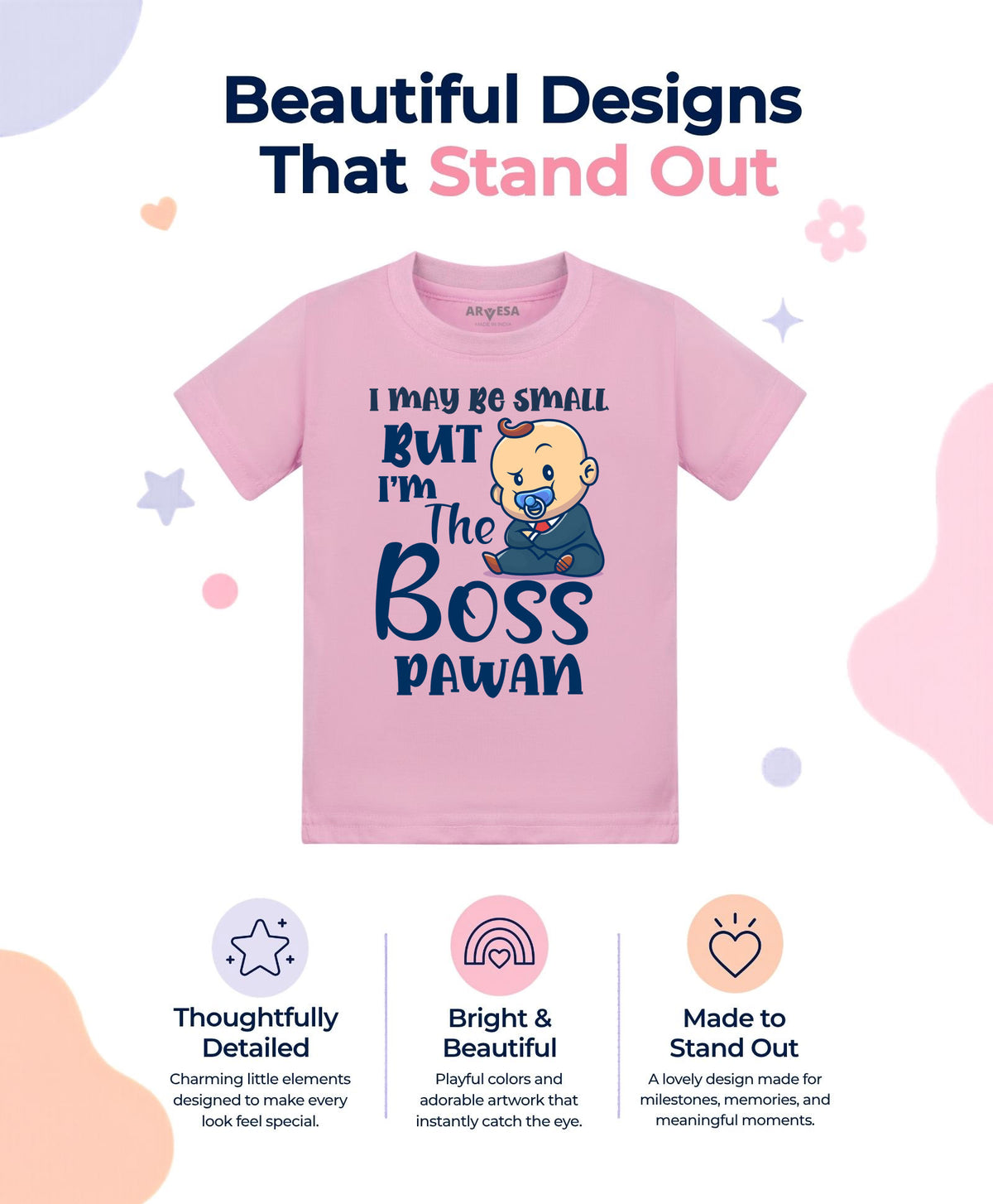 Yes | I may Be Small But I am Boss Quirky - T-shirt