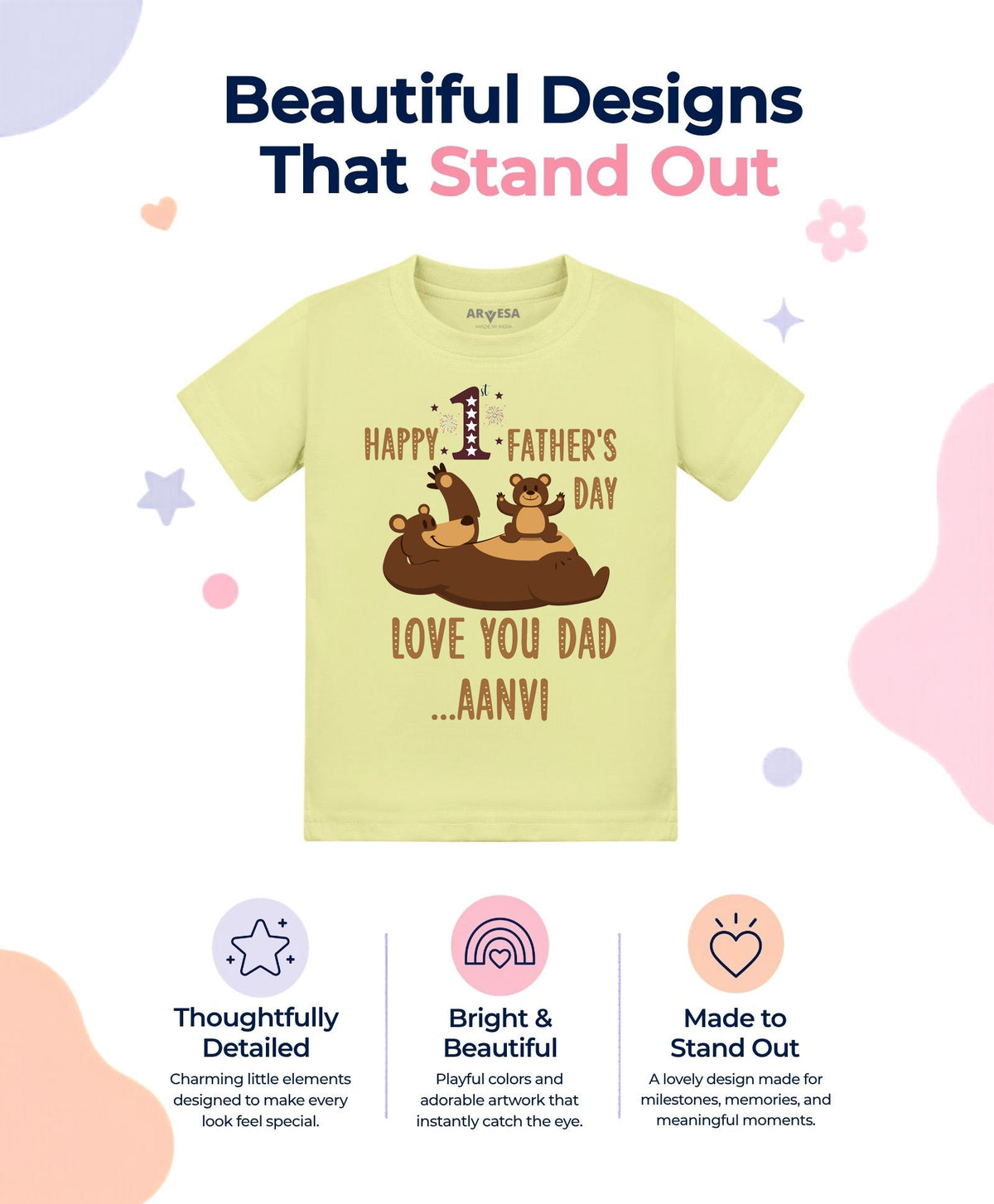 Yes | Happy Father Days - T-shirt