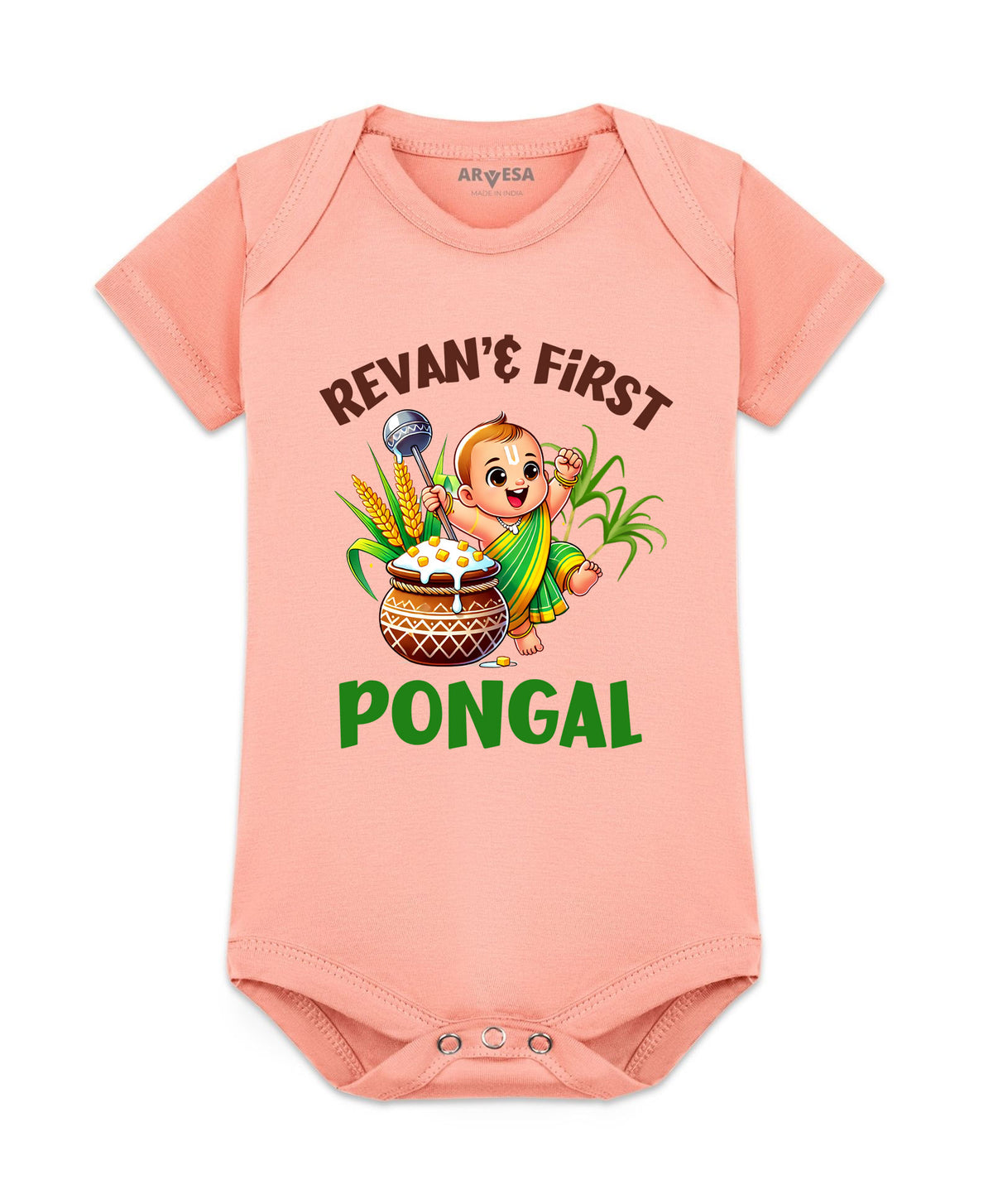 Yes | My First Pongal - Romper
