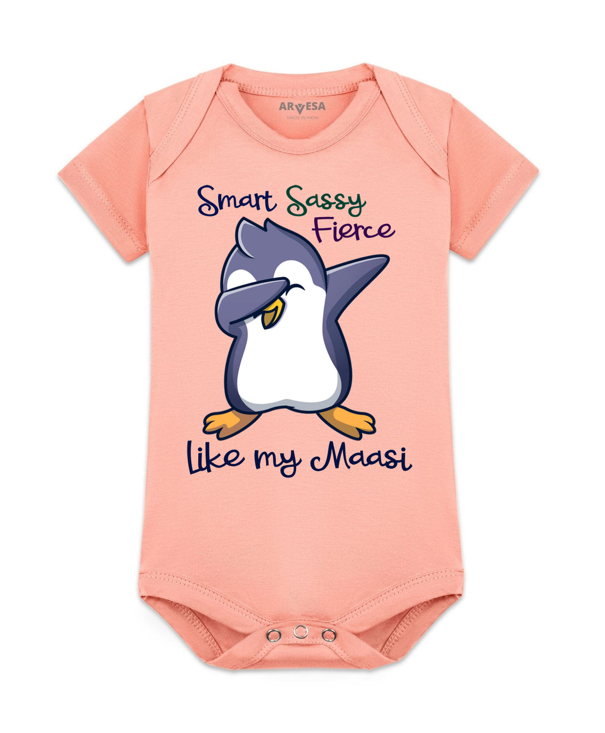 No | Smart Sassy Like My Maasi - Romper