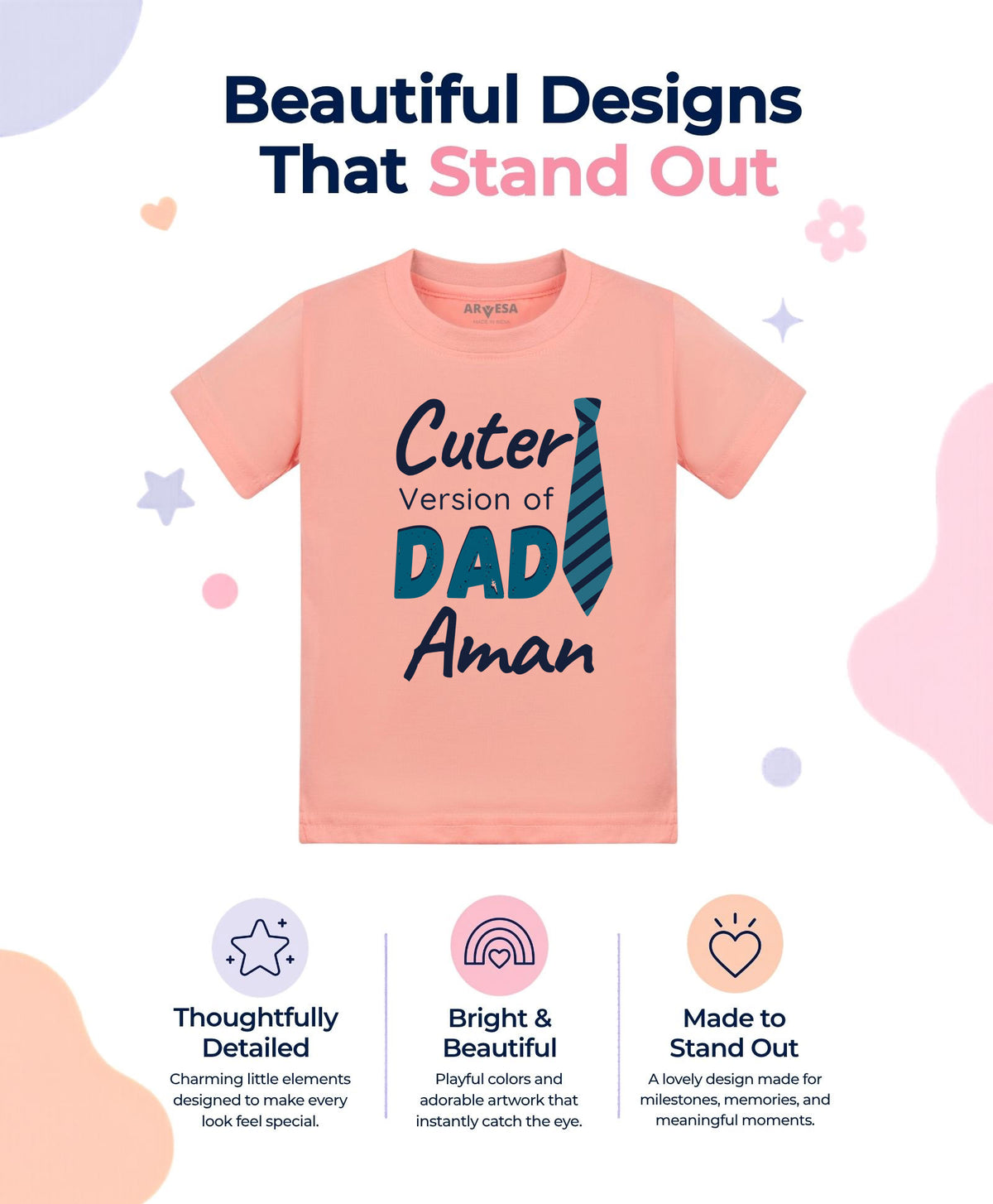 Yes | Cutest Version Of Dad - T-shirt