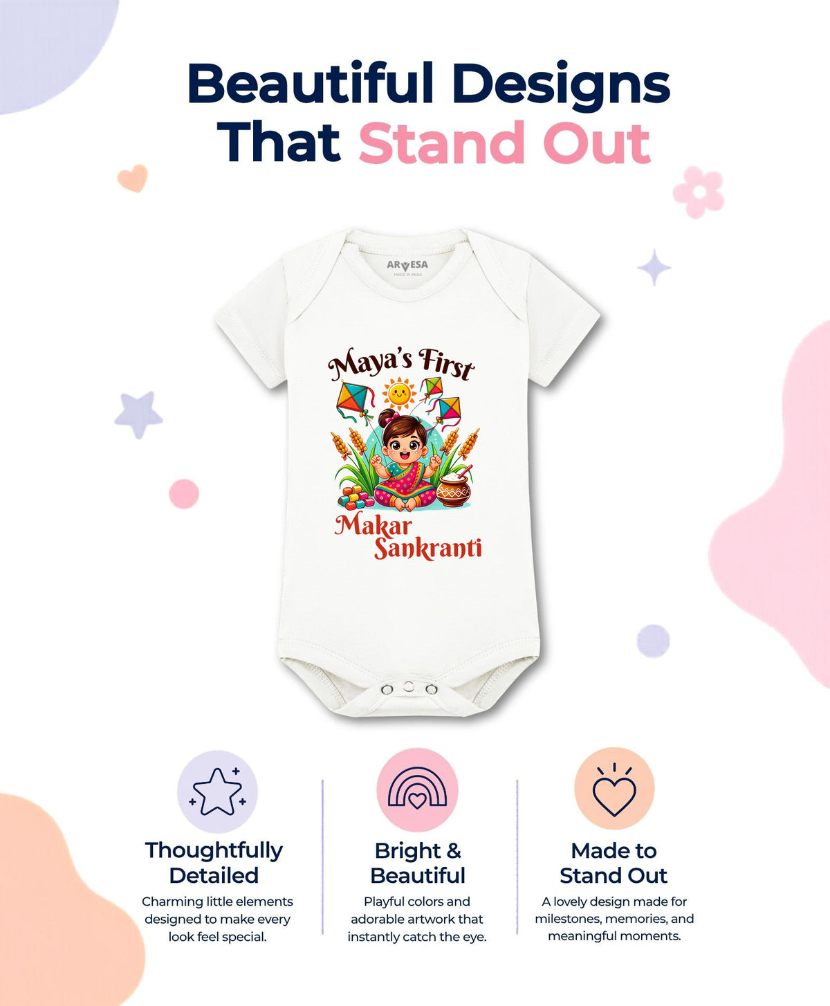 Yes | My First Makar sankranti - Romper