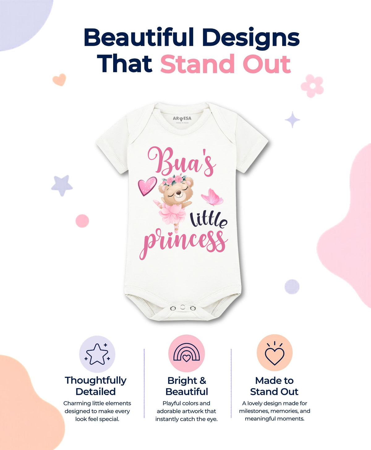 No | Bua Little Princess - Romper