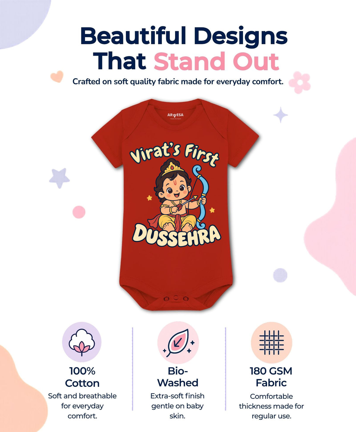 Yes | My First Dussehra - Romper