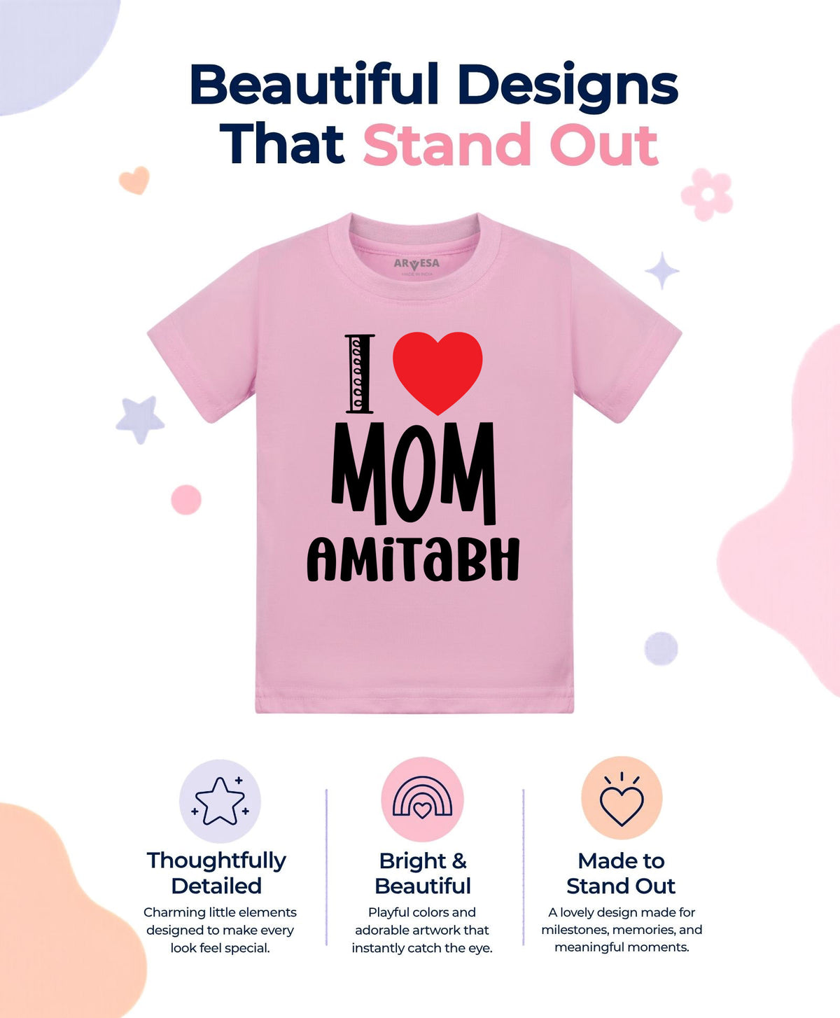 Yes | I Love Mom - T-shirt