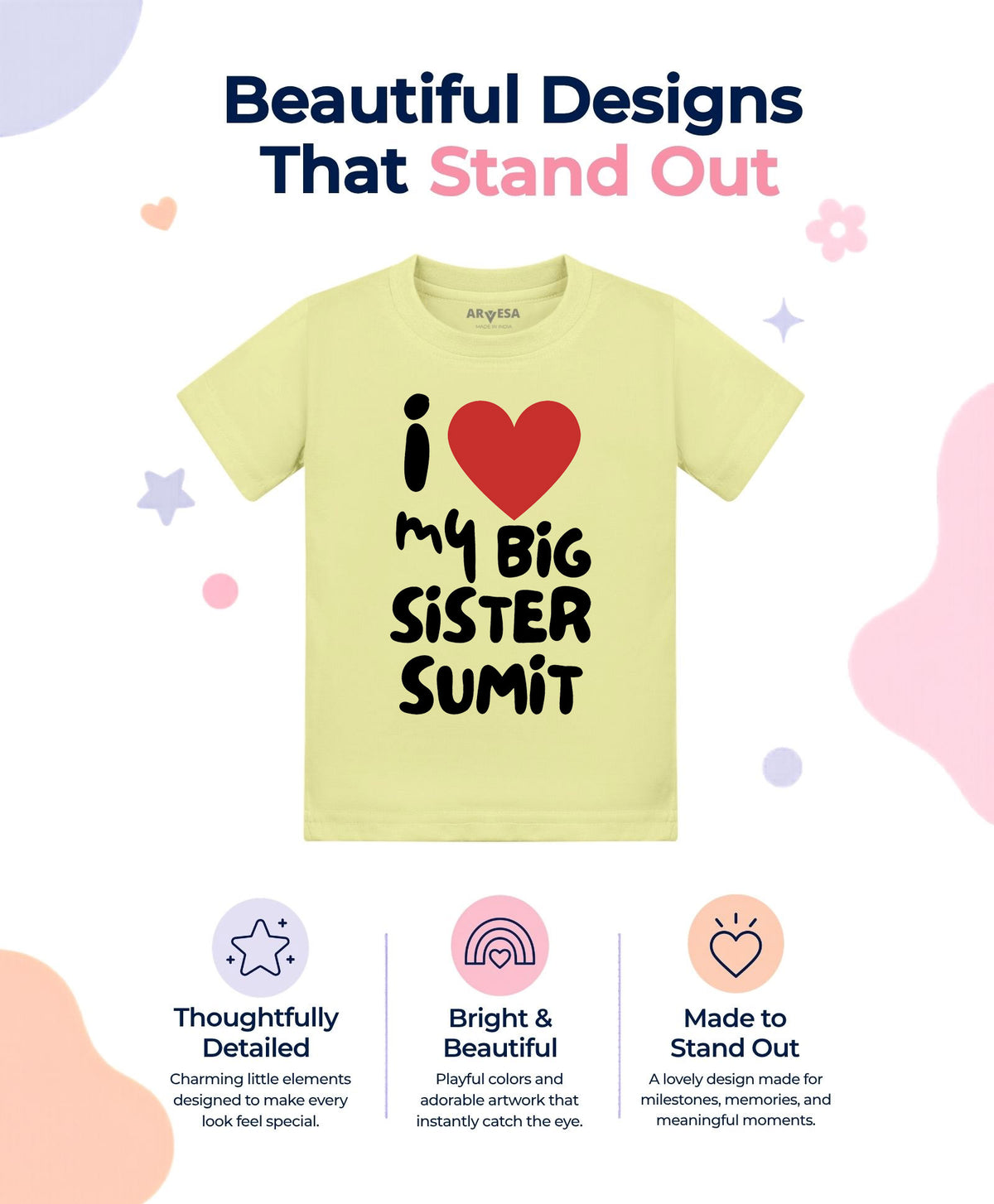 Yes | I love My Big Sister - T-shirt