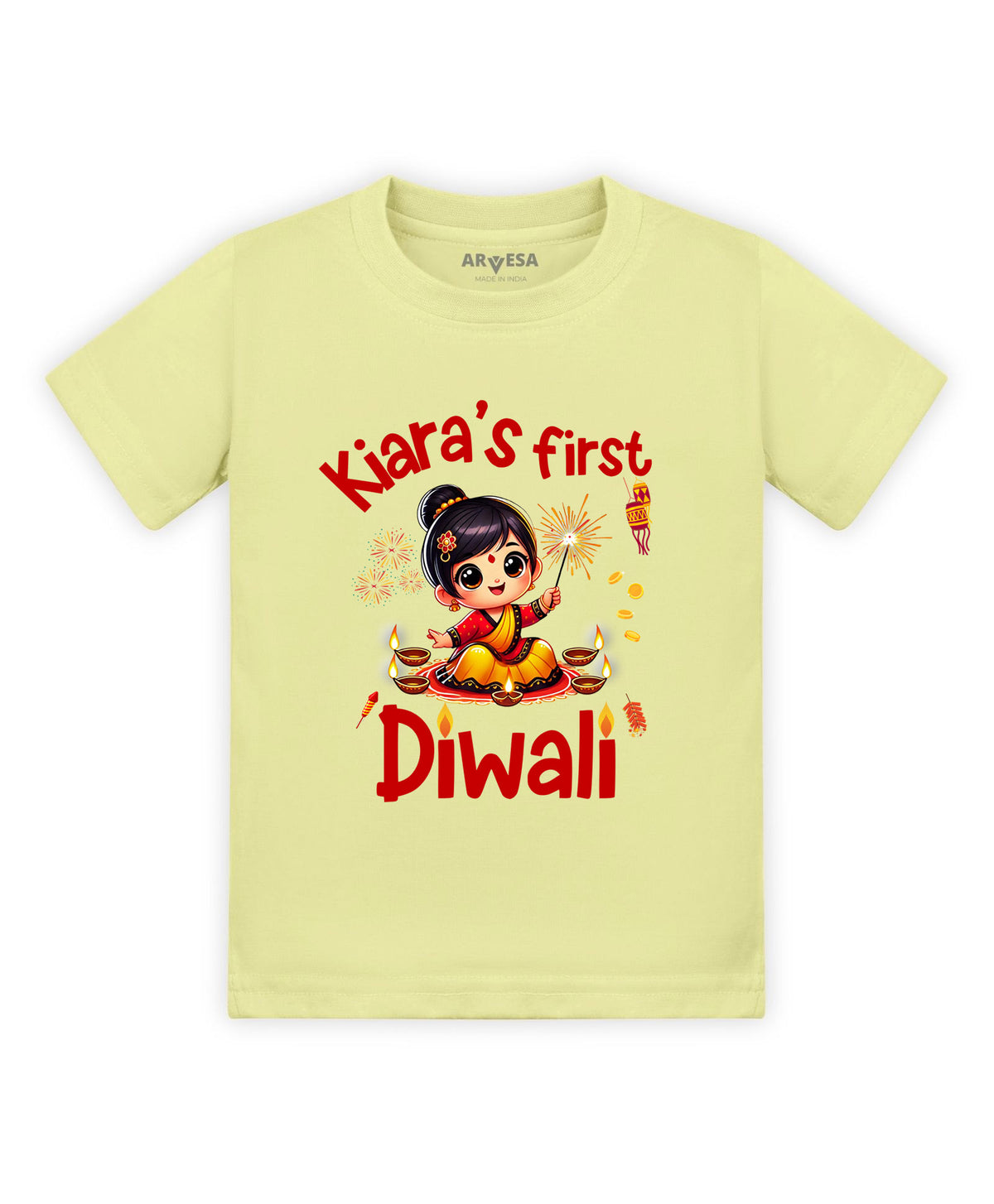 Yes | My First Diwali - T-shirt