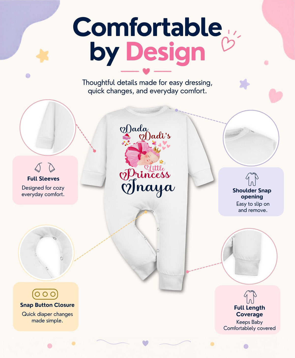 Yes | Dada Dadi Little Princess - Jumpsuit