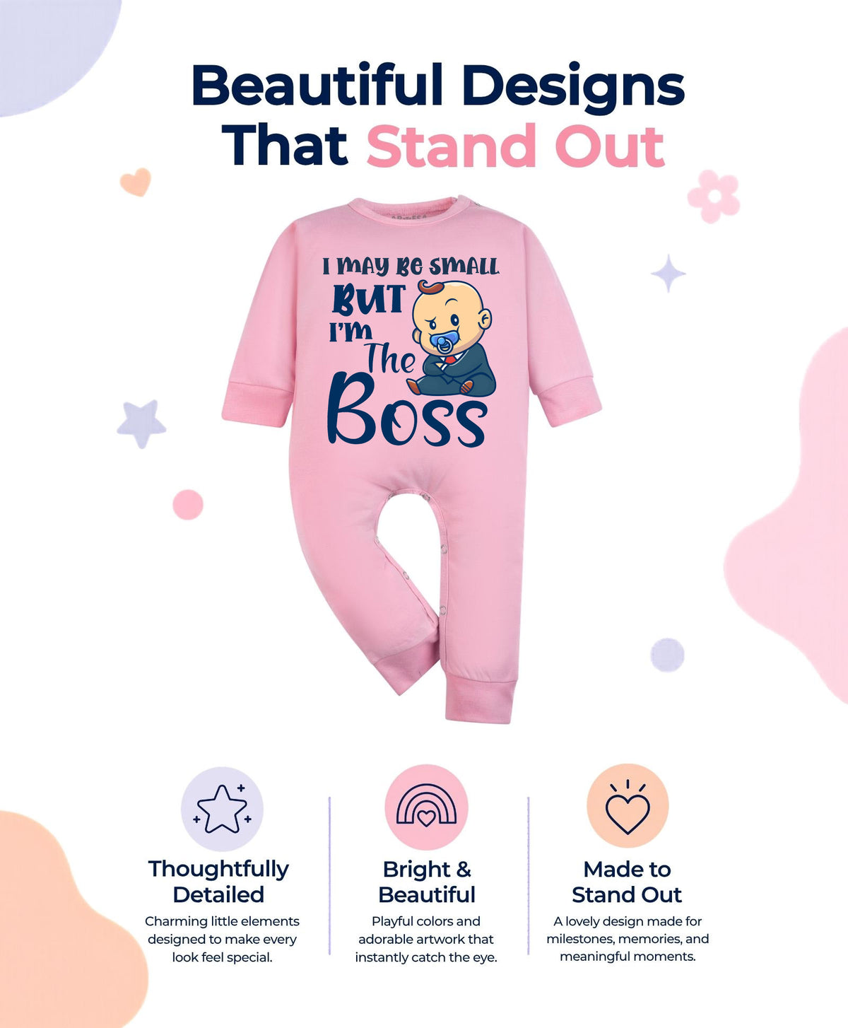 No | I may Be Small But I am Boss Quirky - Jumpsuit