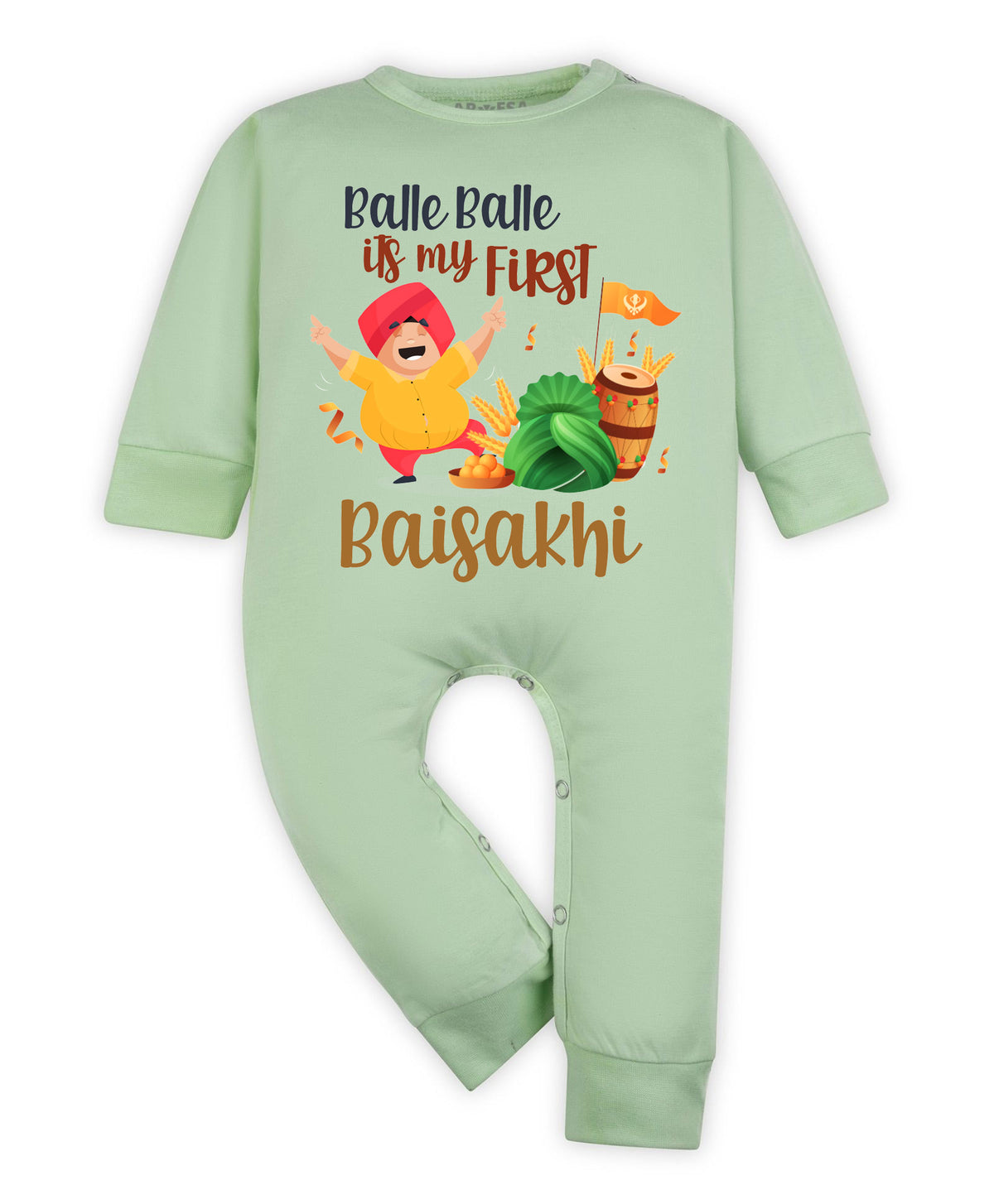No | Happy Baisakhi - Jumpsuit
