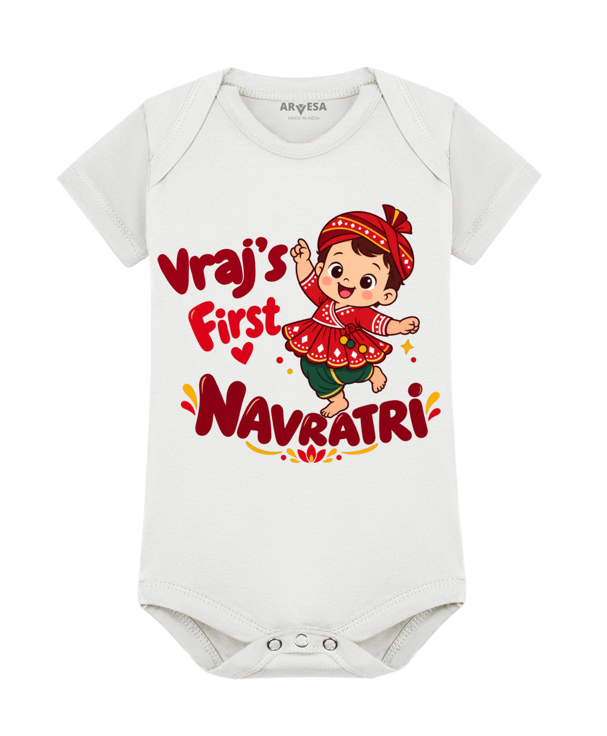 Yes | My First Navratri - Romper