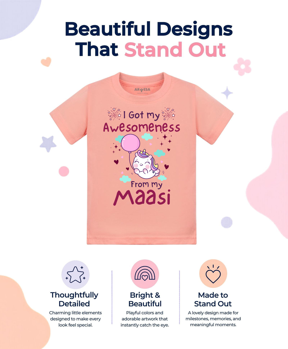 No | I Got Awesomeness From Maasi - T-shirt