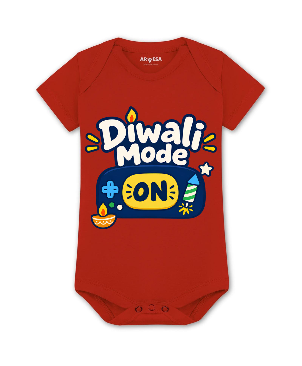 Diwali Mode On - Romper