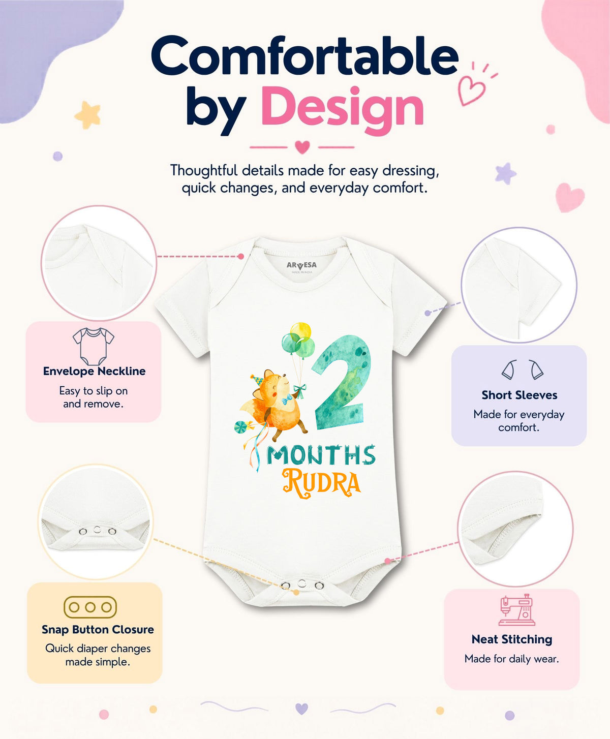 Yes | 2 Month - Romper