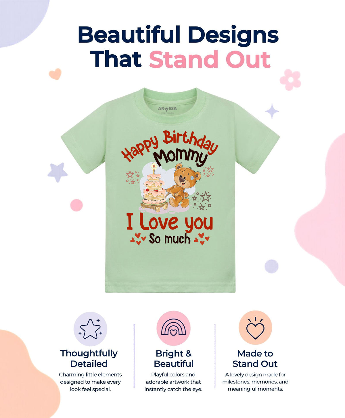No | Happy Birthday Mummy. I Love You So Much Mom Birthday - T-shirt
