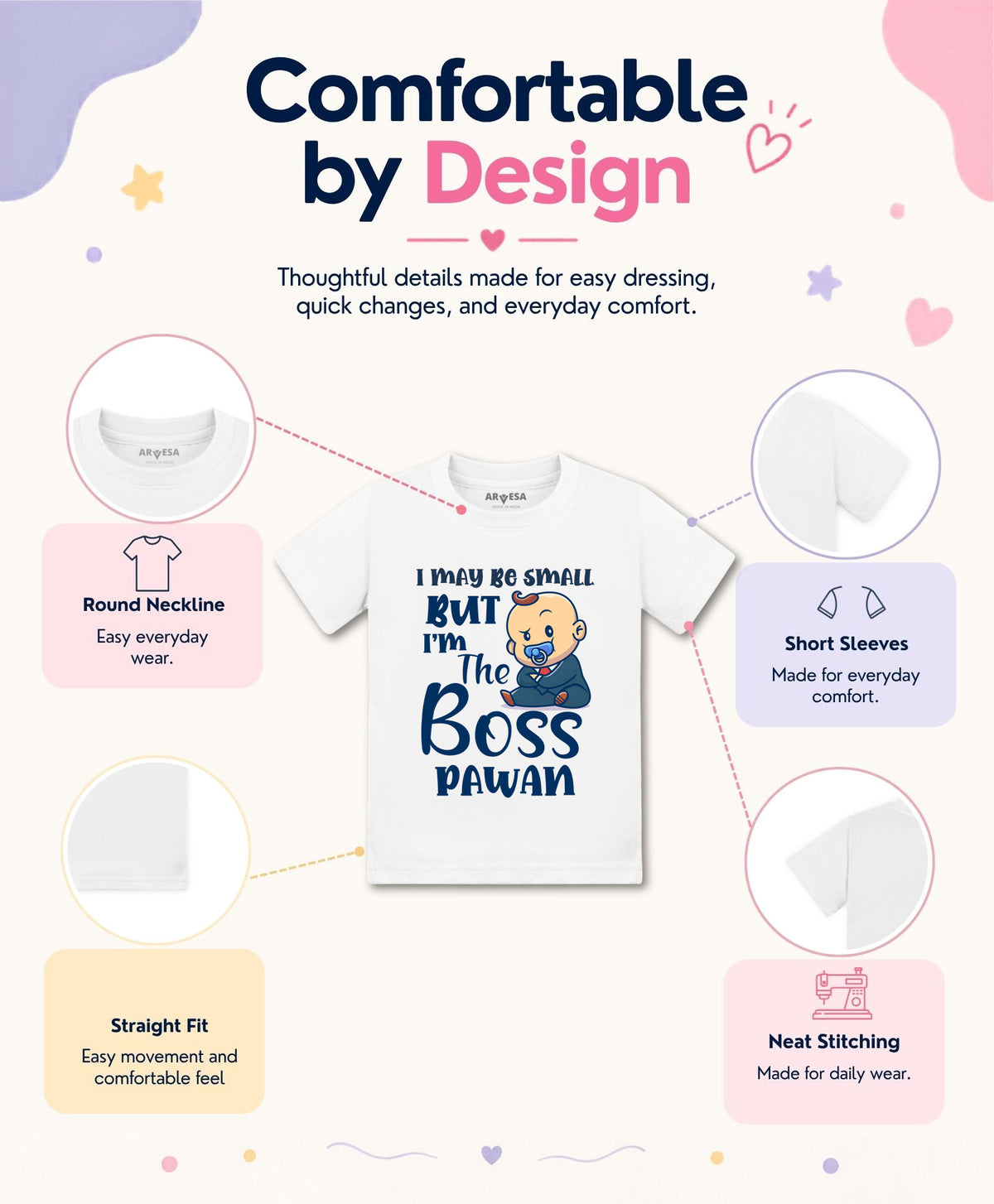 Yes | I may Be Small But I am Boss Quirky - T-shirt