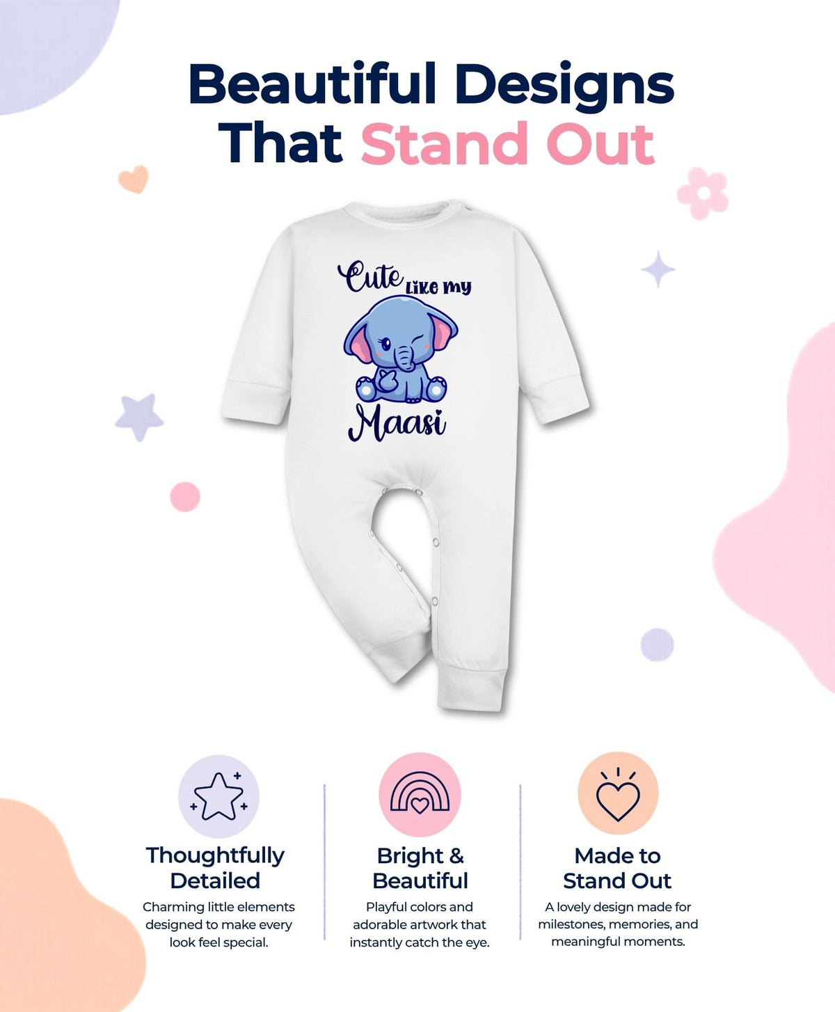 No | Cute Like My Maasi - Jumpsuit