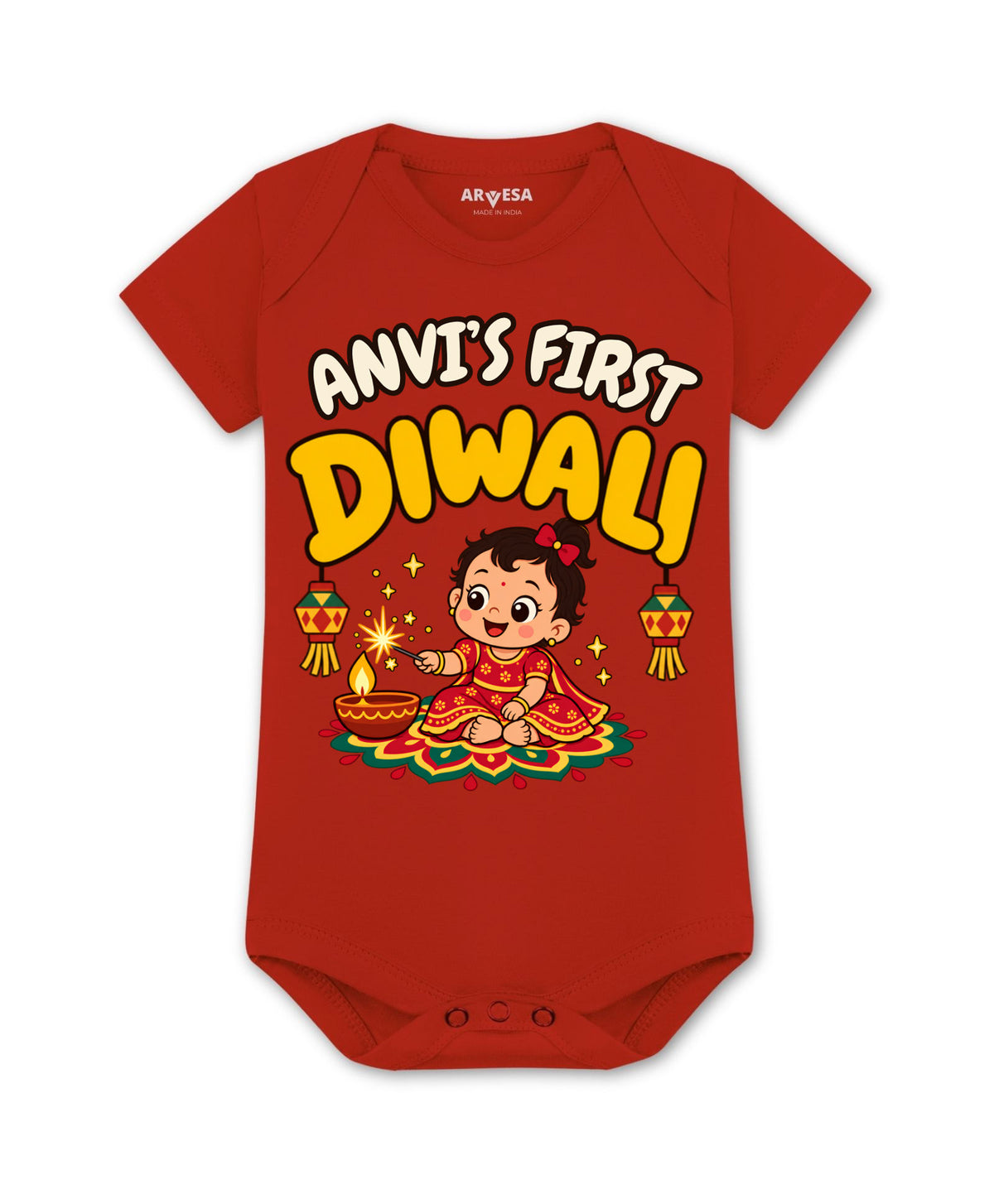 Yes | My First Diwali - Romper