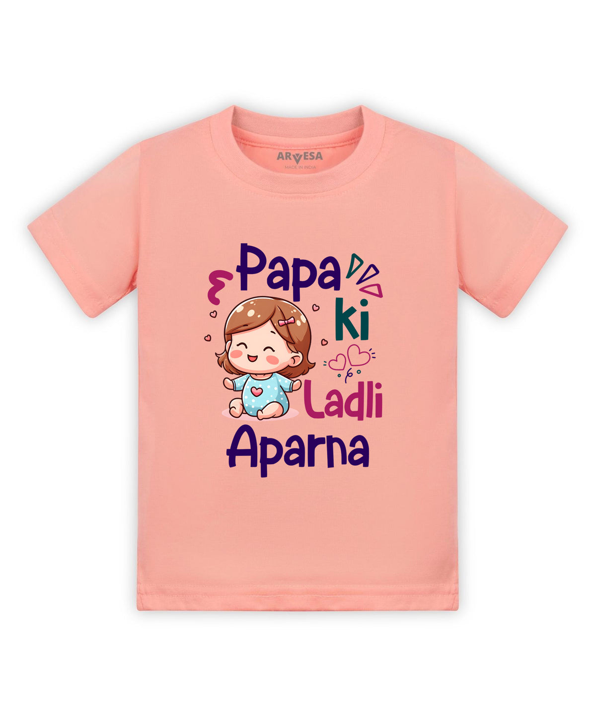 Yes | Papa Ki Ladli Dad - T-shirt
