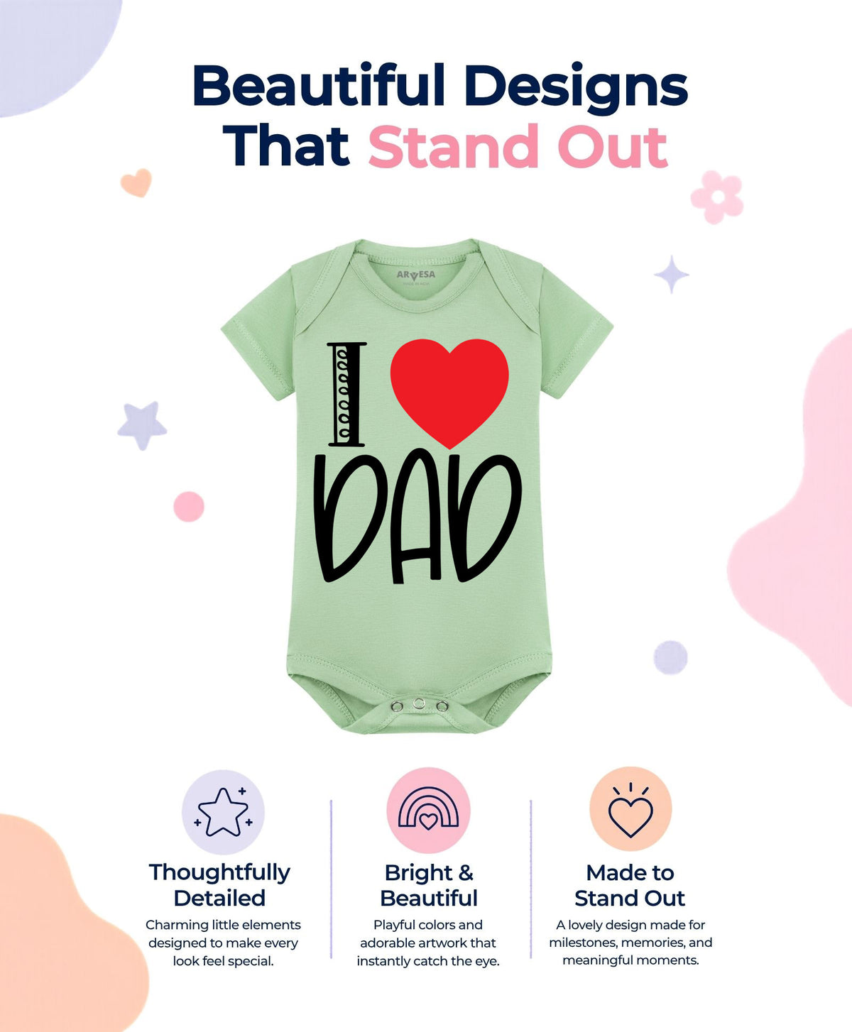 No | I Love Dad - Romper