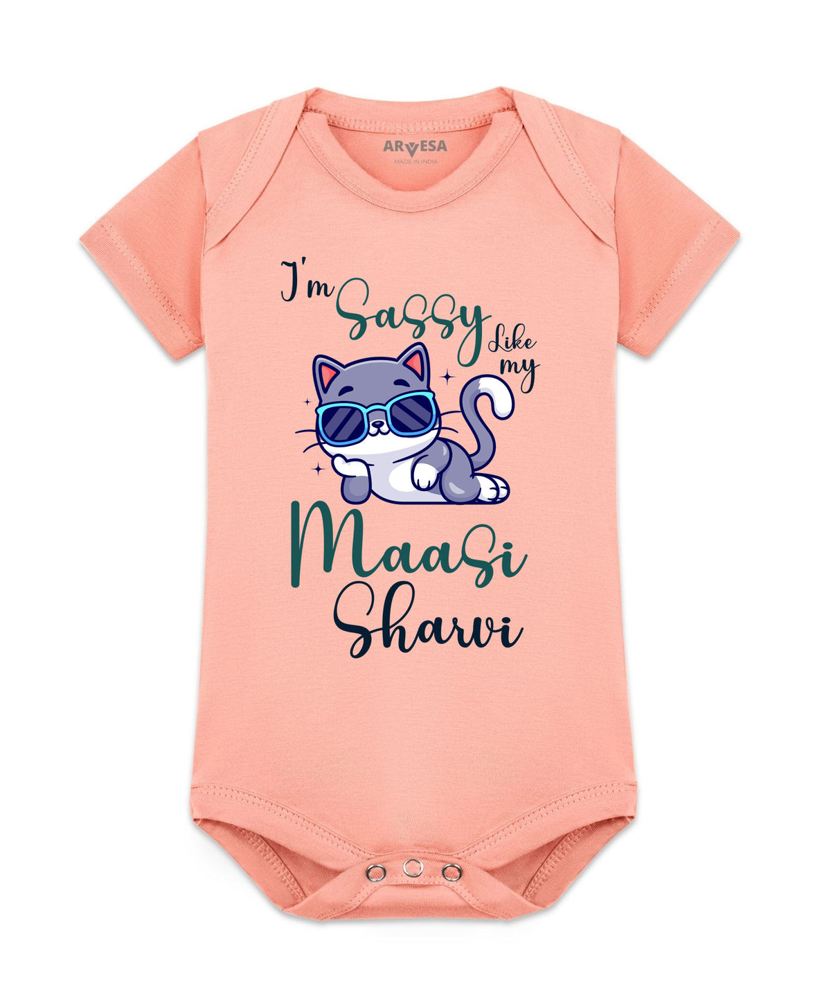 Yes | I Am Sassy Like My Bua Maasi - Romper
