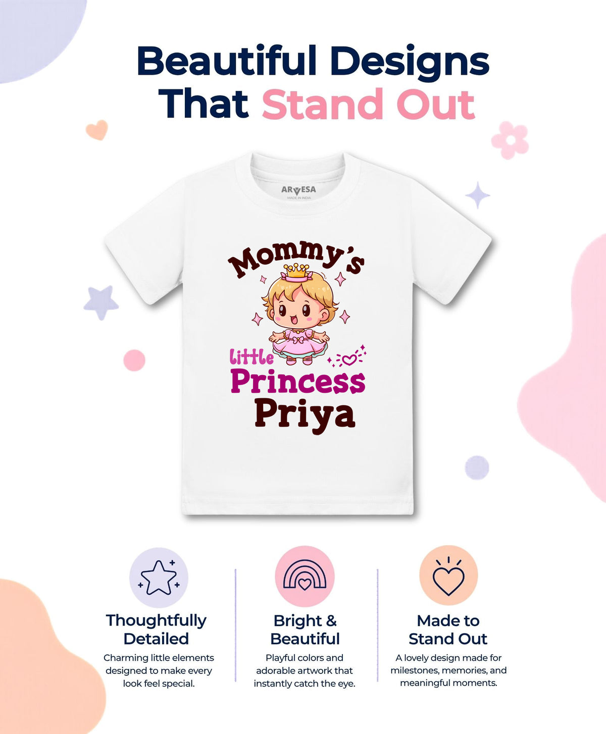 Yes | Mommy Little Prince - T-shirt