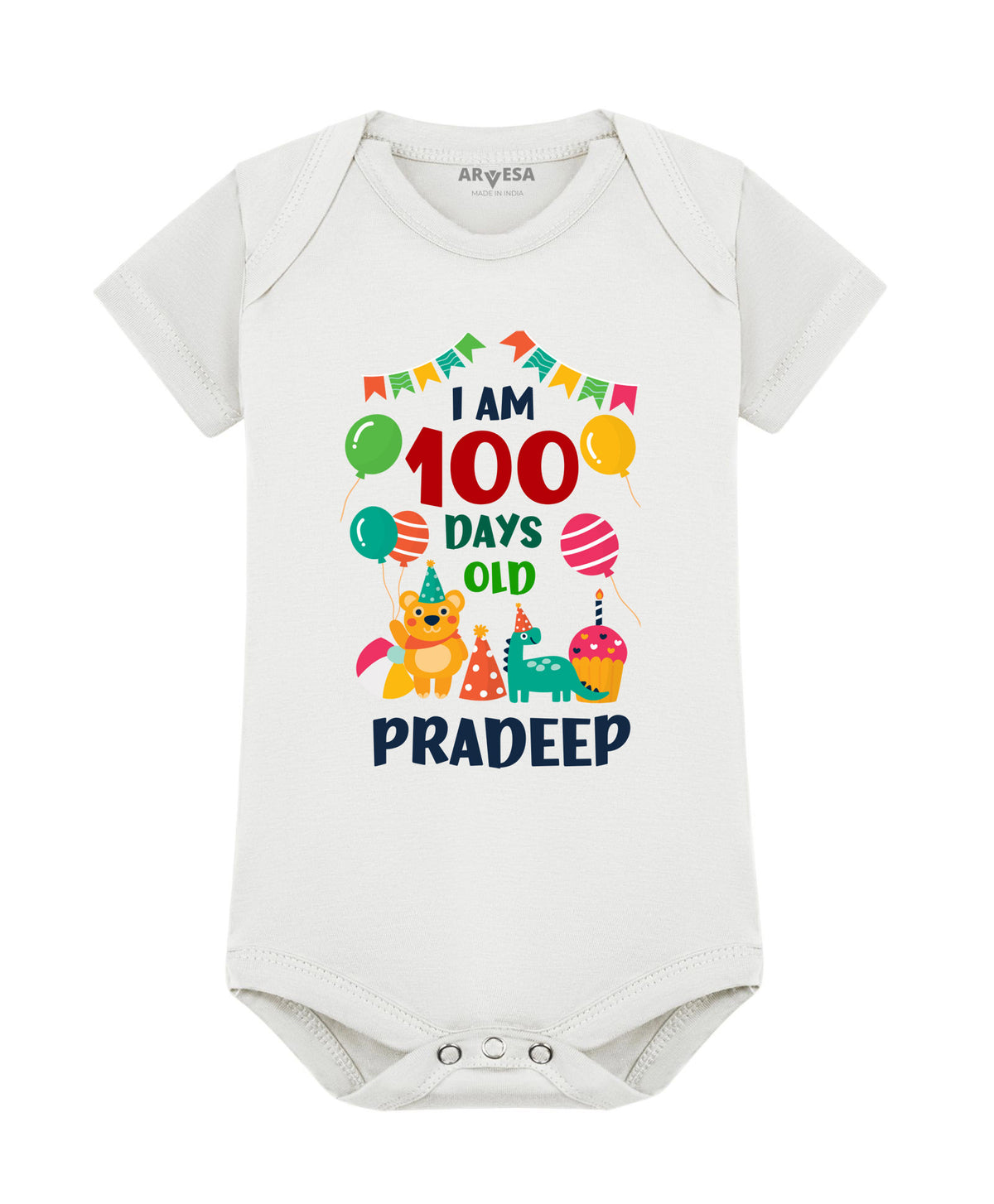 Yes | 100 Days Birthday - Romper