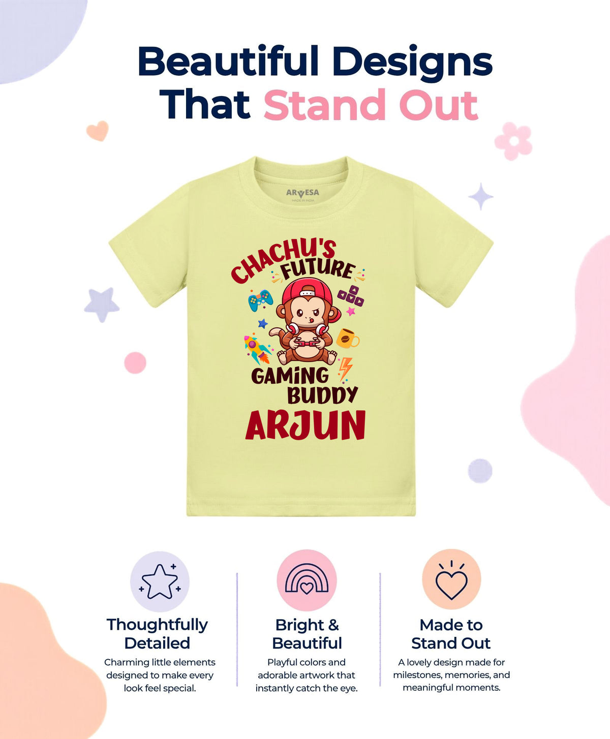 Yes | Chachu Future Gaming Buddy - T-shirt