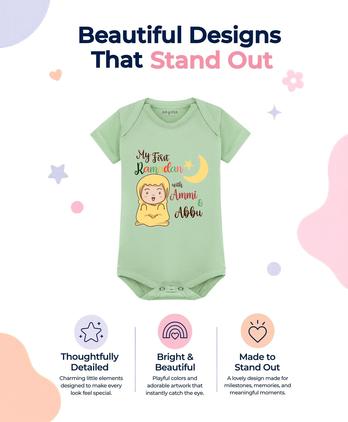 No | My First Ramadan - Romper