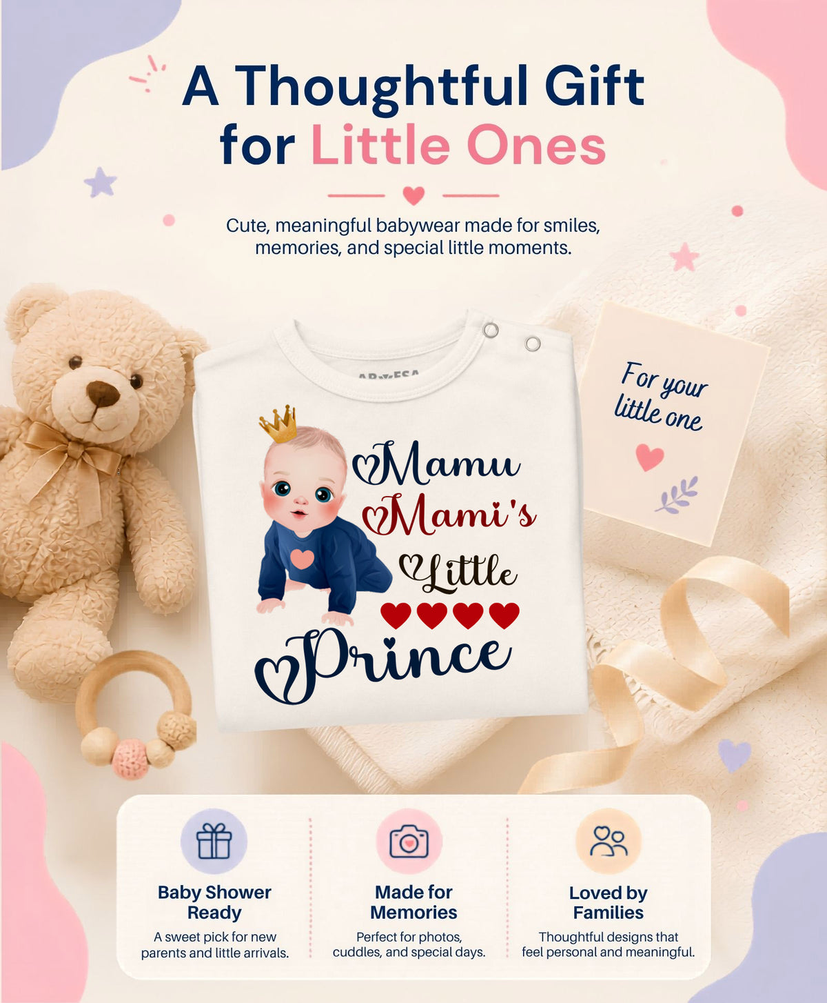 No | Mamu Mami'S Little Prince - Jumpsuit