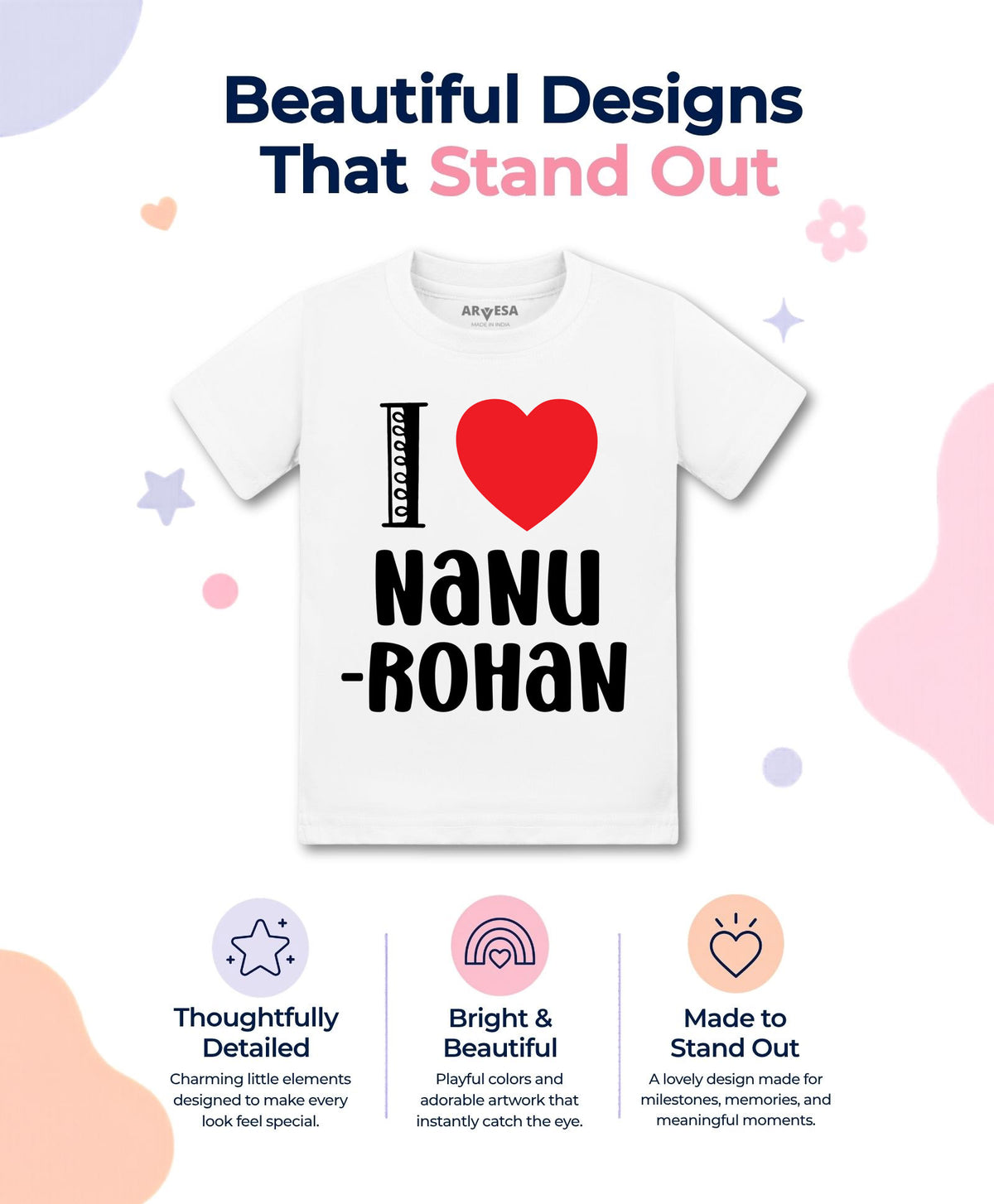 Yes | I Love Nanu Nana Nani - T-shirt