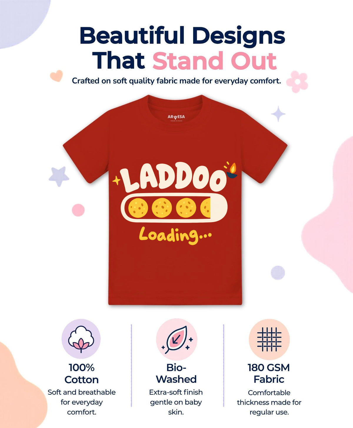 Laddoo Loading Diwali - T-shirt