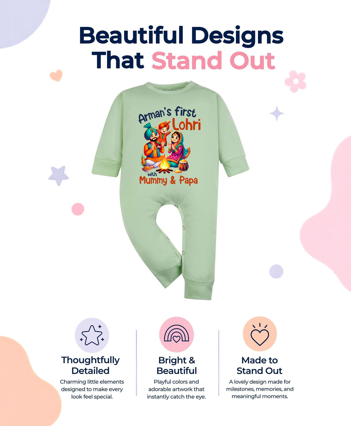 Yes | My First Lohri - Jumpsuit