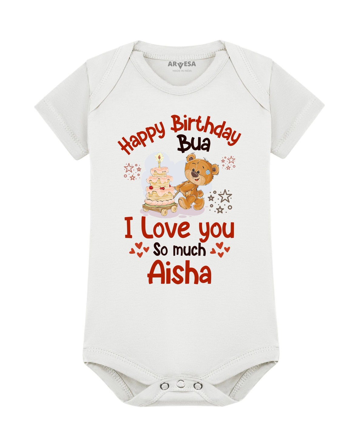 Yes | Happy Birthday Bua Family Birthday - Romper