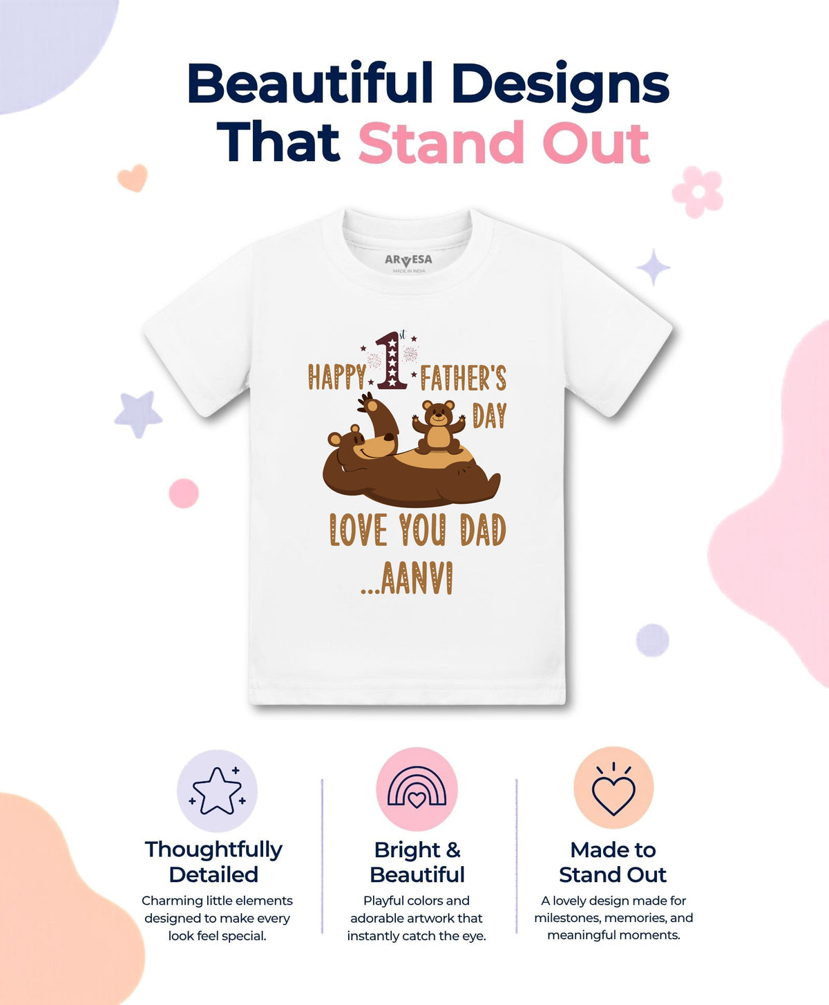 Yes | Happy Father Days - T-shirt