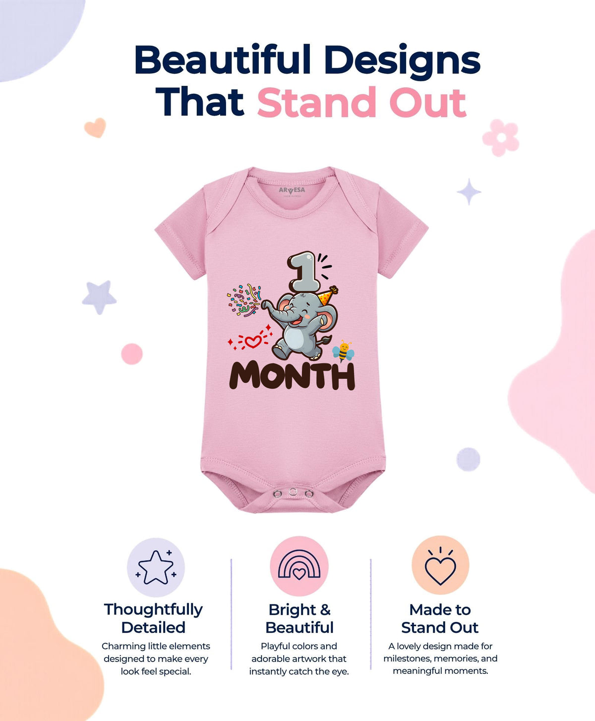 No | 1 Month - Romper