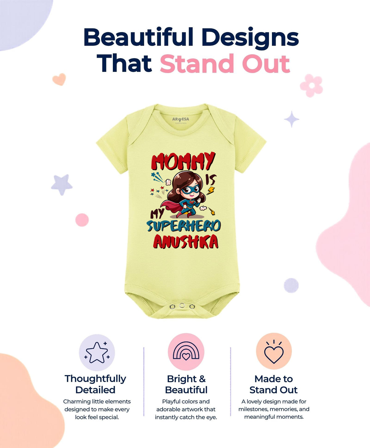 Yes | Mommy Is My Superhero - Romper