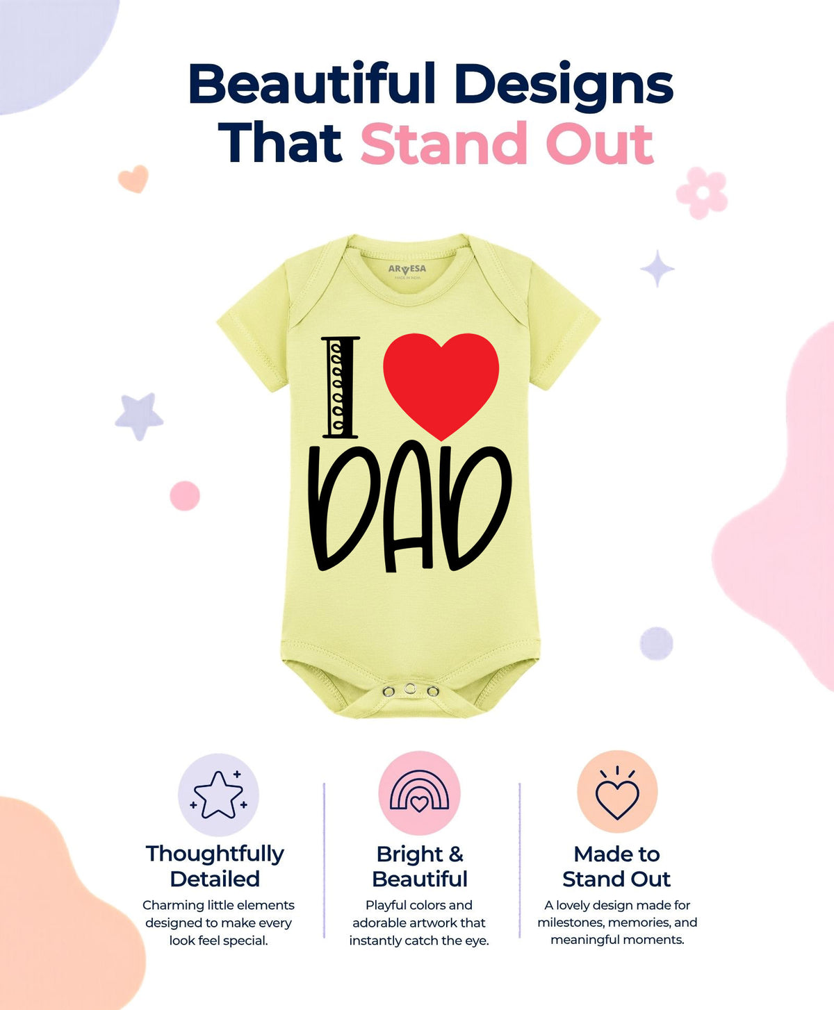 No | I Love Dad - Romper