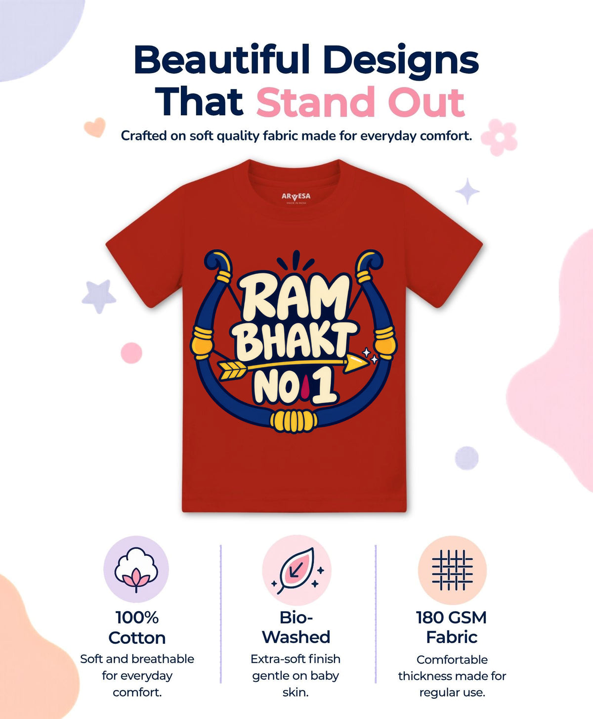 Ram Bhakt No-1 Dussehra - T-shirt
